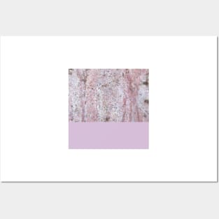 Pastel amethyst on marble Posters and Art